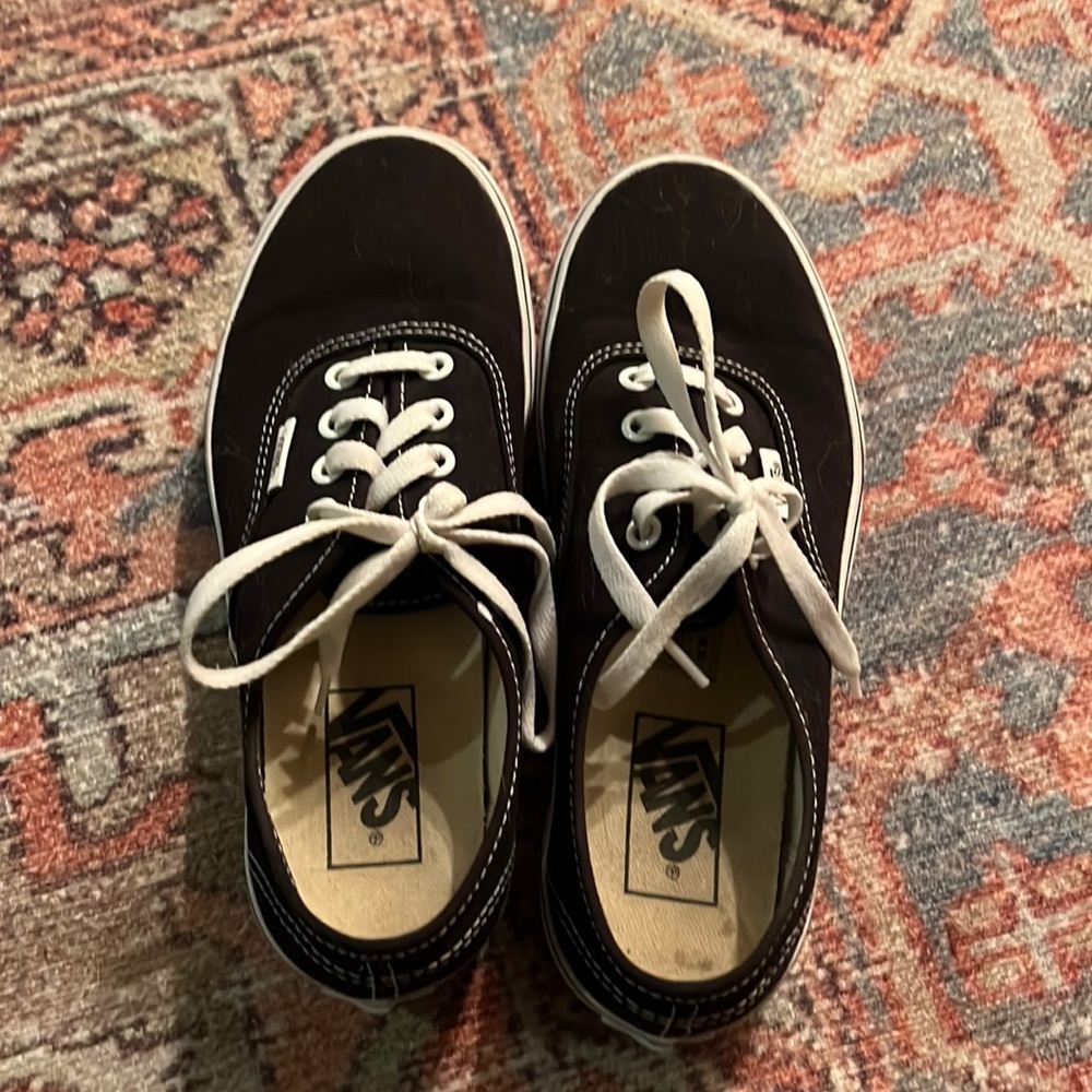 Vans Black and White Women's Sneakers